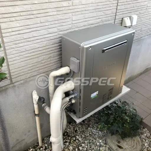 交換後の給湯器（ノーリツ GT-C2462ARX-2 BL）