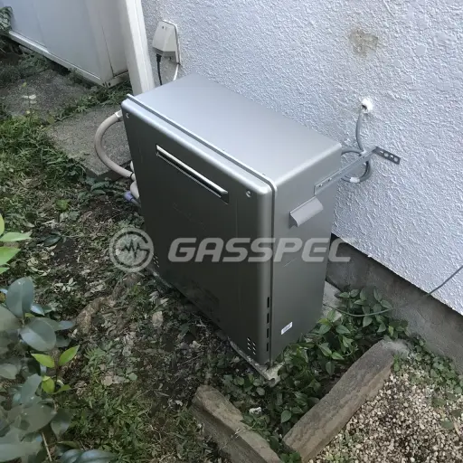 交換後の給湯器（ノーリツ GRQ-C2462AX-2 BL）