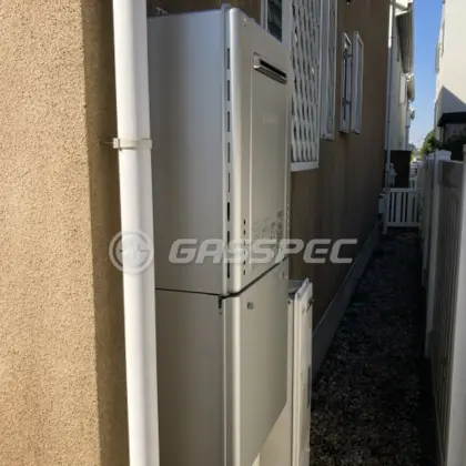 施工後の給湯器（ノーリツ GT-C2462AWX-2 BL）