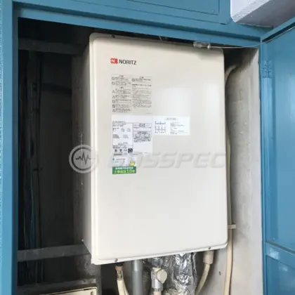 施工後の給湯器（ノーリツ GT-2451SAWX-FF-2 BL）