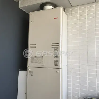 施工後の暖房熱源機（リンナイ RUFH-A2400AU2-3）