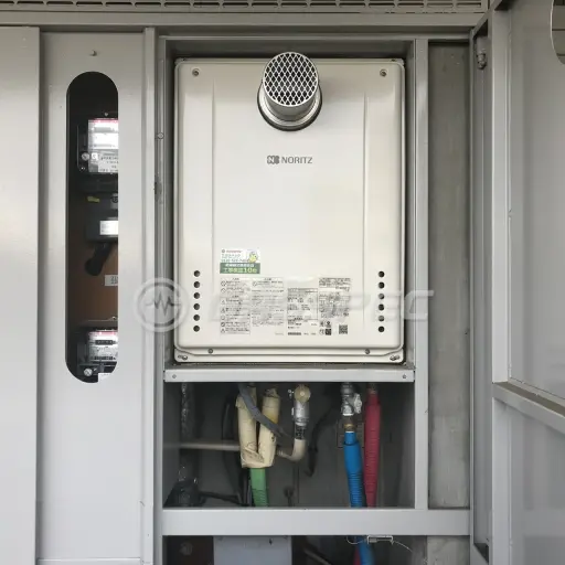 交換後の給湯器（ノーリツ GT-2460SAWX-T-2 BL）