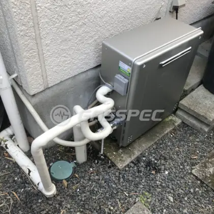 施工後の給湯器（ノーリツ GT-C2462SARX-2 BL）