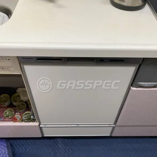 交換後のビルトイン食洗機（パナソニック NP-45MD9S）