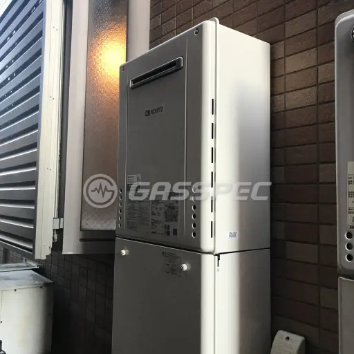 交換後の給湯器（ノーリツ GT-2460AWX-2 BL）
