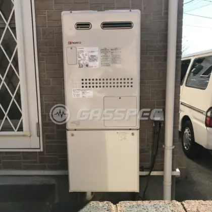 施工後の暖房熱源機（ノーリツ GTH-2444AWX3H-1 BL）