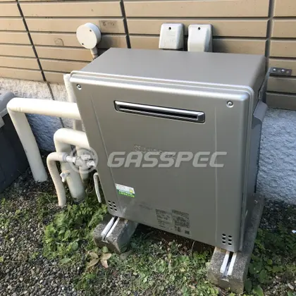 施工後の給湯器（ノーリツ GT-C2462ARX-2 BL）