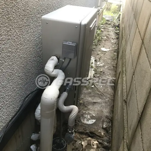 交換後の給湯器（ノーリツ GT-C2462SARX-2 BL）