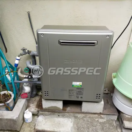 施工後の給湯器（ノーリツ GT-C2062SARX-2 BL）