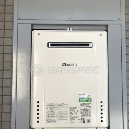施工後の給湯器（ノーリツ GT-2060SAWX-2 BL）