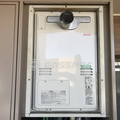 施工後の暖房熱源機（リンナイ RUFH-A2400SAT2-3）