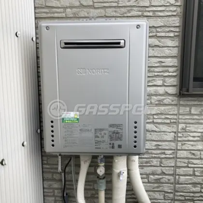 施工後の給湯器（ノーリツ GT-C2462SAWX-2 BL）