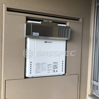 施工後の給湯器（ノーリツ GT-2060SAWX-2 BL）