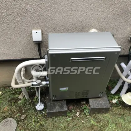 施工後の給湯器（ノーリツ GT-C2462SARX-2 BL）