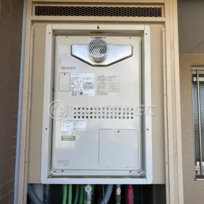 施工後の暖房熱源機（ノーリツ GTH-2444AWX3H-T-1 BL）