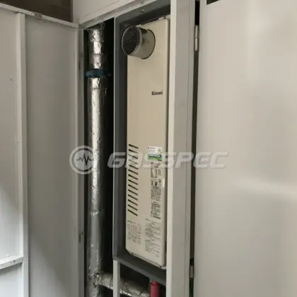 施工後の暖房熱源機（リンナイ RUFH-SA2400AT2-6）