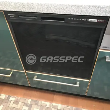 施工後のビルトイン食洗機（パナソニック NP-45RS9K）