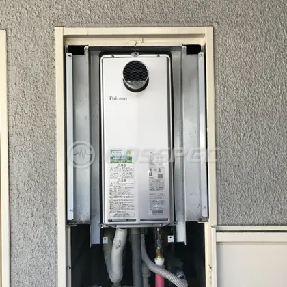 施工後の給湯器（パロマ FH-S1610ATL）
