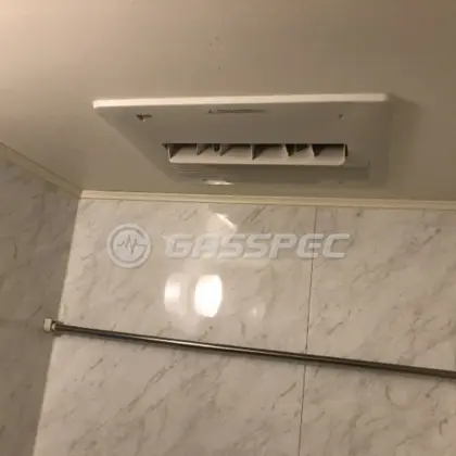 施工後の浴室乾燥機（ノーリツ BDV-4106AUKNC-J3-BL）