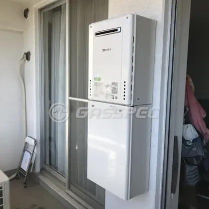 施工後の給湯器（ノーリツ GT-2060SAWX-2 BL）