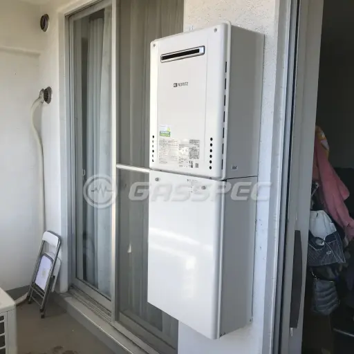 交換後の給湯器（ノーリツ GT-2060SAWX-2 BL）
