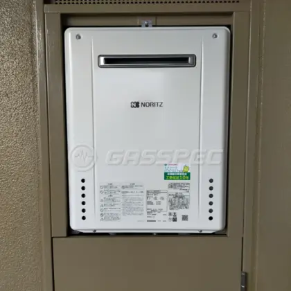 施工後の給湯器（ノーリツ GT-2060SAWX-2 BL）