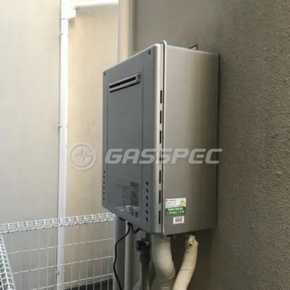 施工後の給湯器（ノーリツ GT-C2462SAWX-2 BL）