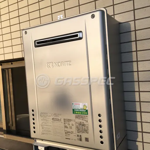 交換後の給湯器（ノーリツ GT-C2462SAWX-2 BL）