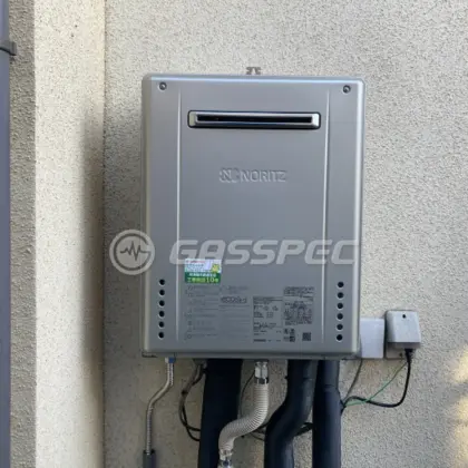 施工後の給湯器（ノーリツ GT-C2462SAWX-2 BL）