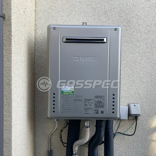 交換後の給湯器（ノーリツ GT-C2462SAWX-2 BL）