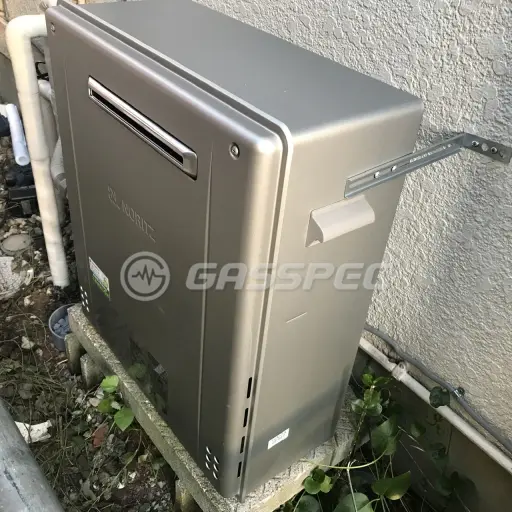 交換後の給湯器（ノーリツ GT-C2462SARX-2 BL）
