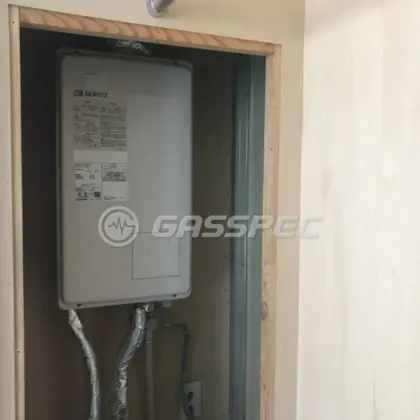 施工前の給湯器（GQ-1637WX-FFA）
