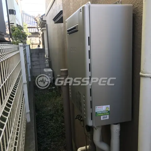 交換後の給湯器（ノーリツ GT-C2062SAWX-2 BL）