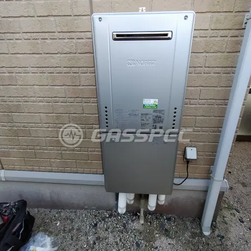 交換後の給湯器（ノーリツ GT-C2462AWX-2 BL）