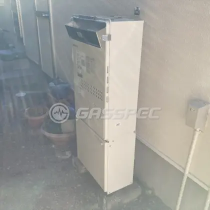 施工後の暖房熱源機（ノーリツ GTH-2444AWX3H-1 BL）