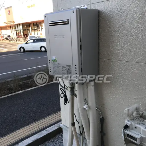 交換後の給湯器（ノーリツ GT-C2462AWX-2 BL）