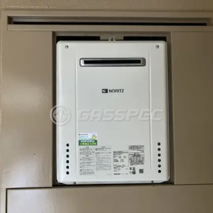 施工後の給湯器（ノーリツ GT-2060AWX-2 BL）