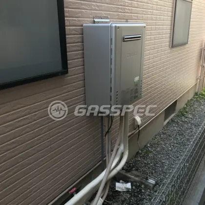 施工後の給湯器（ノーリツ GT-C2062SAWX-2 BL）