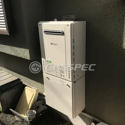 施工後の給湯器（ノーリツ GT-2060SAWX-2 BL）