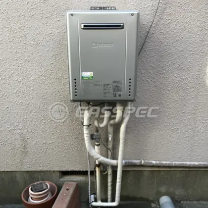 施工後の給湯器（ノーリツ GT-C2062SAWX-2 BL）