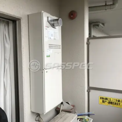 施工後の暖房熱源機（ノーリツ GTH-2444AWX3H-T-1 BL）