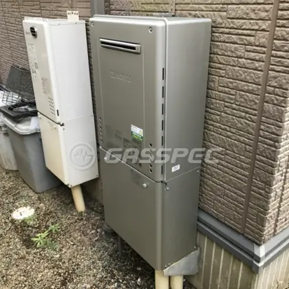 施工後の給湯器（ノーリツ GT-C2462SAWX-2 BL）
