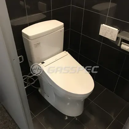 施工後のトイレ（TOTO CS232BP#NW1）