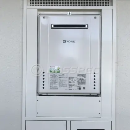施工後の給湯器（ノーリツ GT-2460SAWX-2 BL）