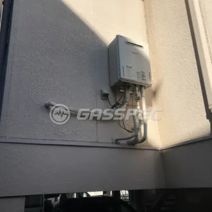 施工後の給湯器（ノーリツ GT-2060SAWX-2 BL）