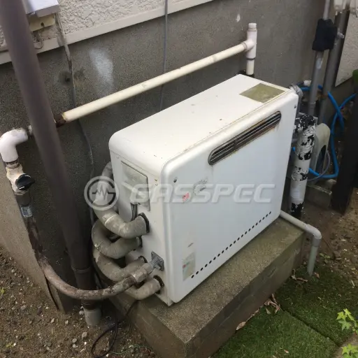 交換前の給湯器（ノーリツ GT-208SAR）