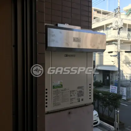 施工後の給湯器（ノーリツ GT-2460SAWX-2 BL）