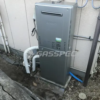 施工後の給湯器（ノーリツ GT-C2062SAWX-2 BL）