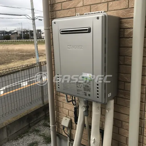 交換後の給湯器（ノーリツ GT-C2462SAWX-2 BL）