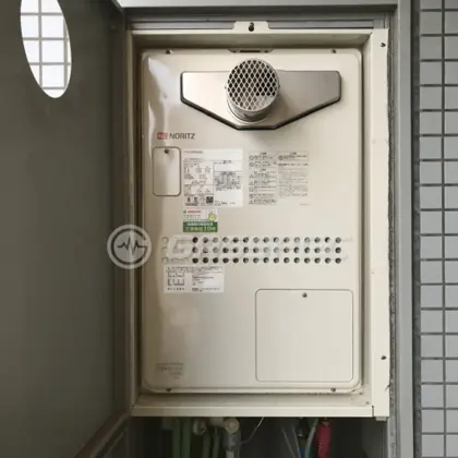 施工後の暖房熱源機（ノーリツ GTH-2444AWX3H-T-1 BL）